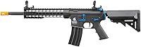 Vista 2 de Lancer Tactical Gen 2 KeyMod Airsoft AEG de 10" con grúa Stock