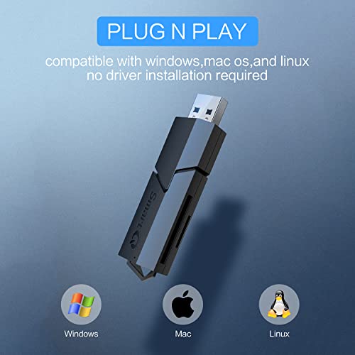 SmartQ C307 - Lettore di schede USB 3.0 per SD