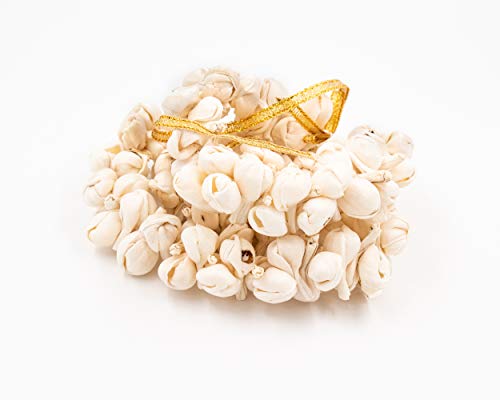 Accesorios para el cabello flores tradicionales indias para moños y otros estilos 30 pulgadas miniatura 2