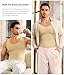 TAILONG Mens Shapewear Tummy Control Bodysuit Sleeveless Compression Shirts Slimming Body Shaper Fajas Para Hombres Beige