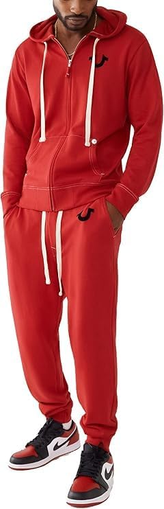 True Religion Men’s Buddha Logo Zip Hoodie – Hoodies for Men, Men’s Fashion Hoodies & Sweatshirts - Image 2