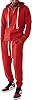 True Religion Men's Buddha Logo Zip Hoodie Sweatshirt, Ruby Red W Black, XXL #1