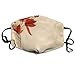 Produktbild Mundmaske Love Floral Background Laufen, Radfahren, Outdoor-Aktivitäten Warm Windproof Dust Mask