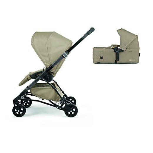 Concord Soul Baby Set Sistema Modular, Carrito 2 piezas, Silla Paseo Soul y Capazo Blando Scout, Apto desde el Nacimiento