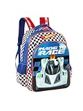 MOCHILA AZUL HOTWHEELS