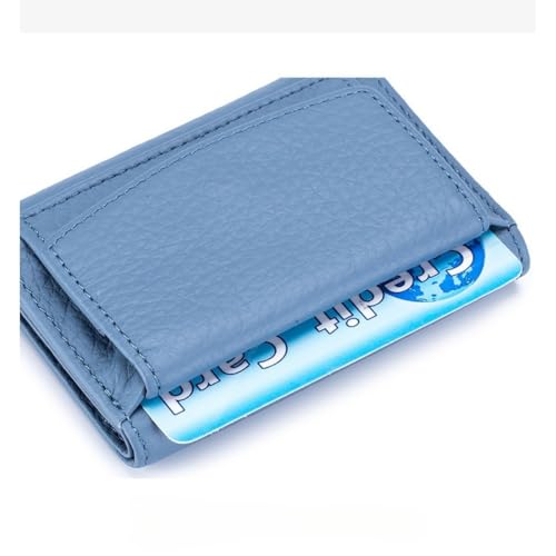 Premium Genuine Leather RFID Blocking Wallet for Women with Detachable Coin Pouch and Multi-Card Organizer (pink)3