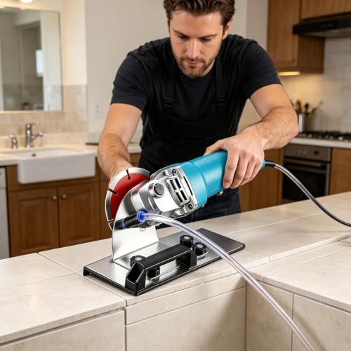 Amoladora angular para bisel estándar a 45 grados en acero inoxidable 3