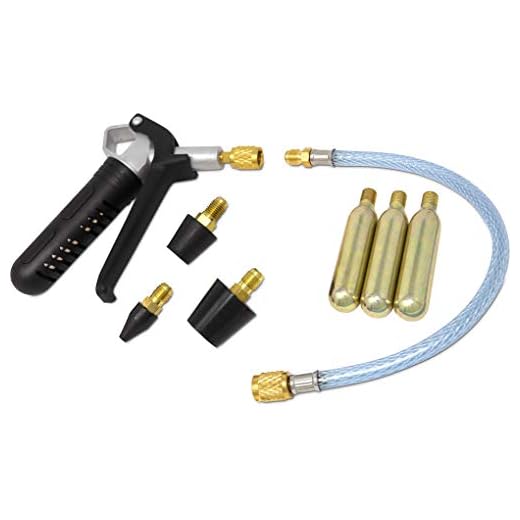 Leak Saver: Leak Shot HVAC Pro - Condensate Drain Blaster Sealant Injector - Non-Contaminating CO2 Cartridges - for AC and Mini Splits - Systems Up to 5 Tons