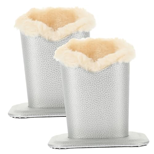 GALPADA 2pièces Support À Lunettes Cuir Doublé Peluche Lot De Supports Pour Lunettes Avec Design Ouvert Pour Maison Et Bureau