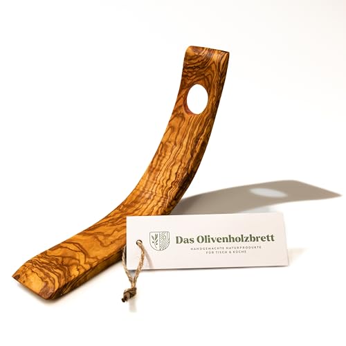 das Olivenholzbrett® Flaschenhalter aus Olivenholz/Weinständer...