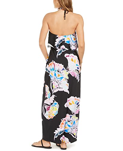 Trina Turk Women's Standard Maxi Dress Swim Cover-Up, Multi//Seychelles, Xx-Small #TOP1
