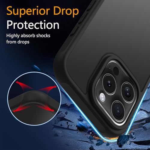 Image of iPhone 16 pro Case,Translucent Matte(Black)