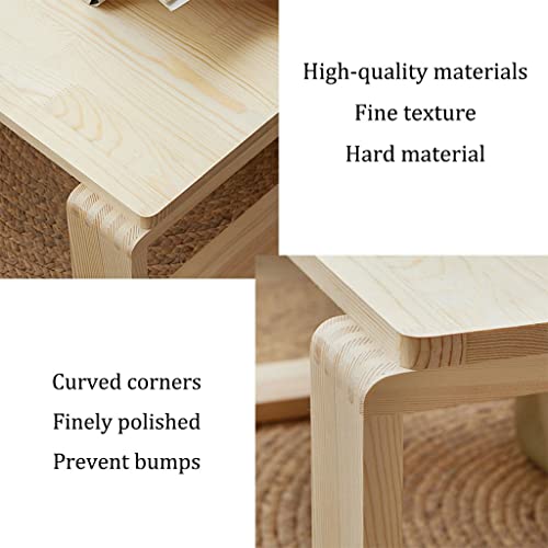 Table basse basse 60x35x26cm pour balcon et salon japonais - 6