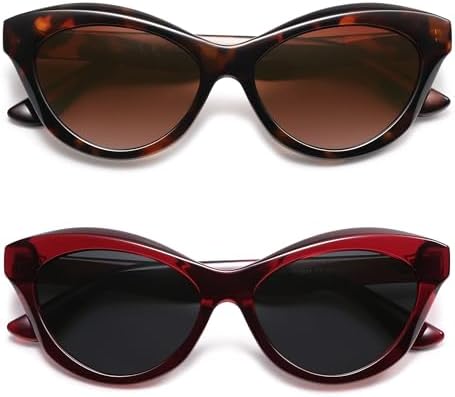 VANLINKER Retro Cat Eye Sunglasses for Women Polarized Vintage Cateye Shades VL9845