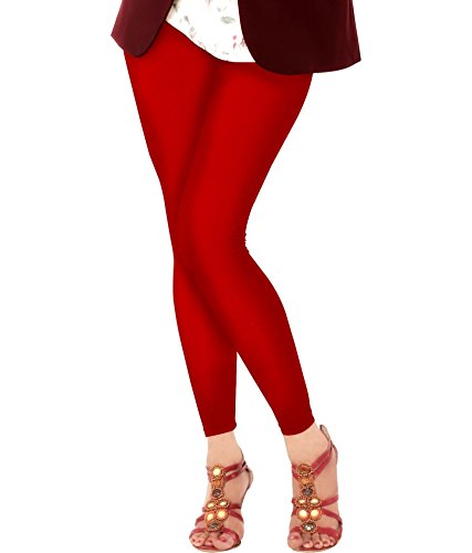Rupa Softline Ankle Leggings (Blood Red 