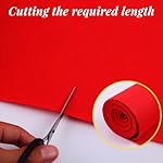 Red Carpet Runner for Party 2.6FTx30FT - 140GSM Felt Non-Woven Fabric for Party Decor, Hollywood Theme Prom Wedding Aisle Runway Rug​ - Image 4