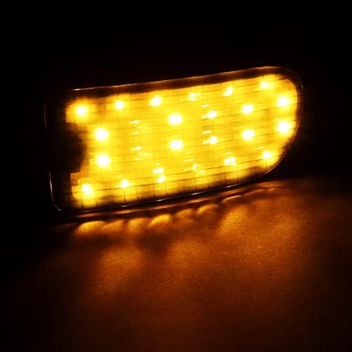 Miniatura 4 de Par de lentes ahumadas ámbar LED parachoques delantero luz intermitente compatible con Subaru Impreza RS 1999 - 2001, 2000