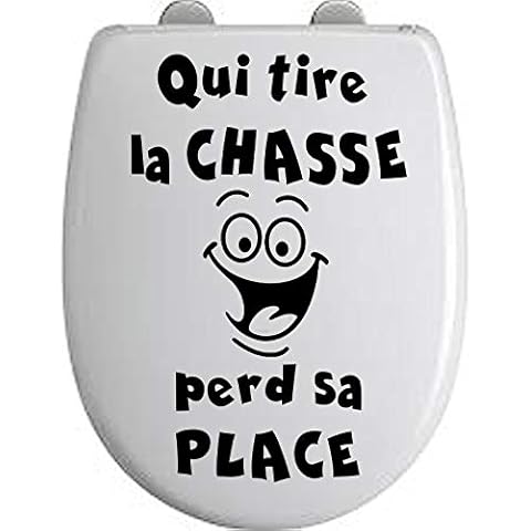 Autocollant Abattant Toilette Print Corner Cover