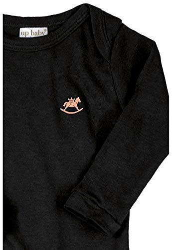 Body Básico, Up Baby, Unissex, Preto, M