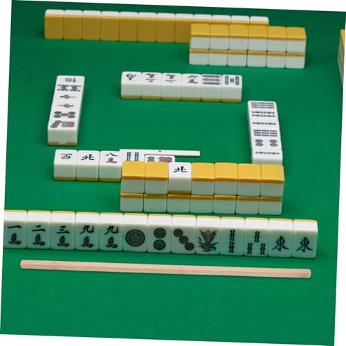 Alasum 4pcs Wooden American Mahjong Pushers 48cm miniatura 4