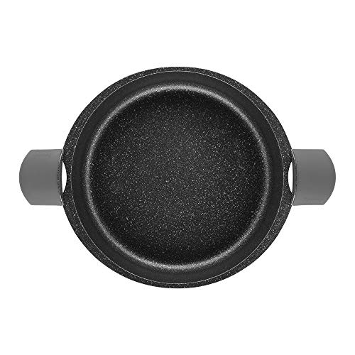 Cacerola duradera Castey con tapa de aluminio resistente y libre de PFOA 4