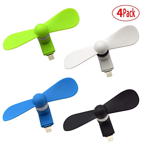 ULBTER Mini Fan Appliable for iPhone 6 6s 7 8 XR X,6 7