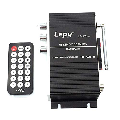 Amazon.co.jp: LEPY 2chコンパクトオーディオアンプ USB/SDカード再生