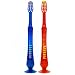 Firefly Light-up Timer Toothbrush with Suction Cup, 2-Count