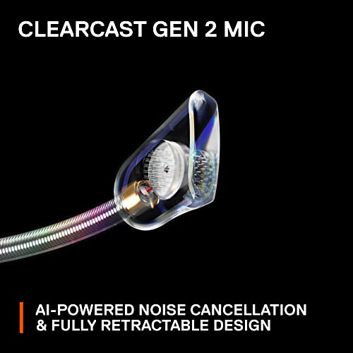SteelSeries Arctis Nova Pro Multi-System Gaming Headset - Premium Hi-Fi Drivers, Hi-Res Audio - 360° Spatial Audio - GameDAC Gen 2 - ESS Sabre Quad-DAC - Stealth Retractable Mic - PC, PS5, PS4, Switch - image 8