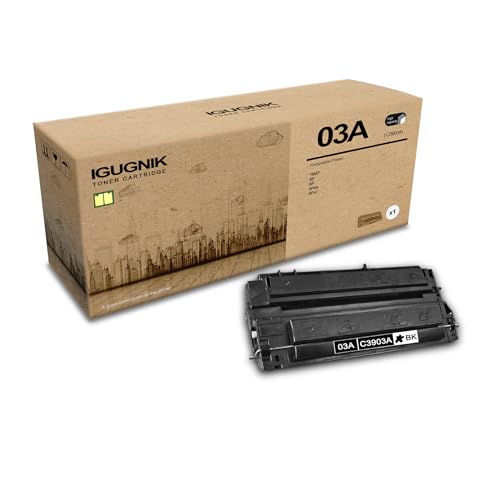 1-Pack 03A C3903A High Yield Black Toner Cartridge(with chip), Replacement for HP 03A C3903A for 5MP 5P 6P 6Pse 6Pxi Printer -  MMINK-TONER, MM-03A C3903A-1PK