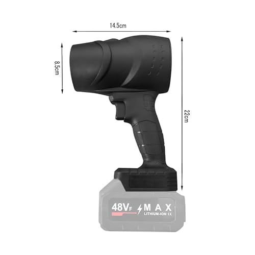 DR.TREE 【2024革新版＆130000RPM】ブロワー 無段階風力調整 強力 ターボファン エアダスター ブロワー コードレス 電動 バッテリーなし 高速回転 56m/s圧倒的 暴風 軽量 操作簡単 洗車/除雪/バーベキュー/ホコリ取り/掃除など 6枚目