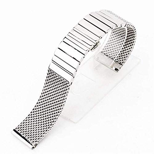 Bracelet de montre 18mm 20mm 24mm acier inoxydable pour remplacement de montre homme femme