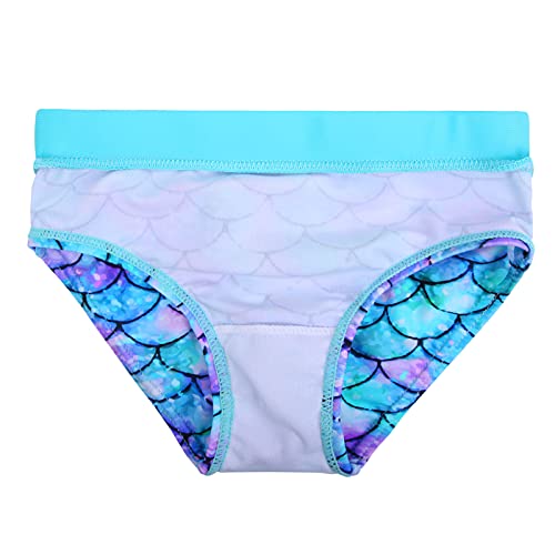 Image of XFGIRLS Girls Swimsuit Toddler Girl Two Piece Long Sleeve Bathing Suit Swimwear Swimming UPF 50+