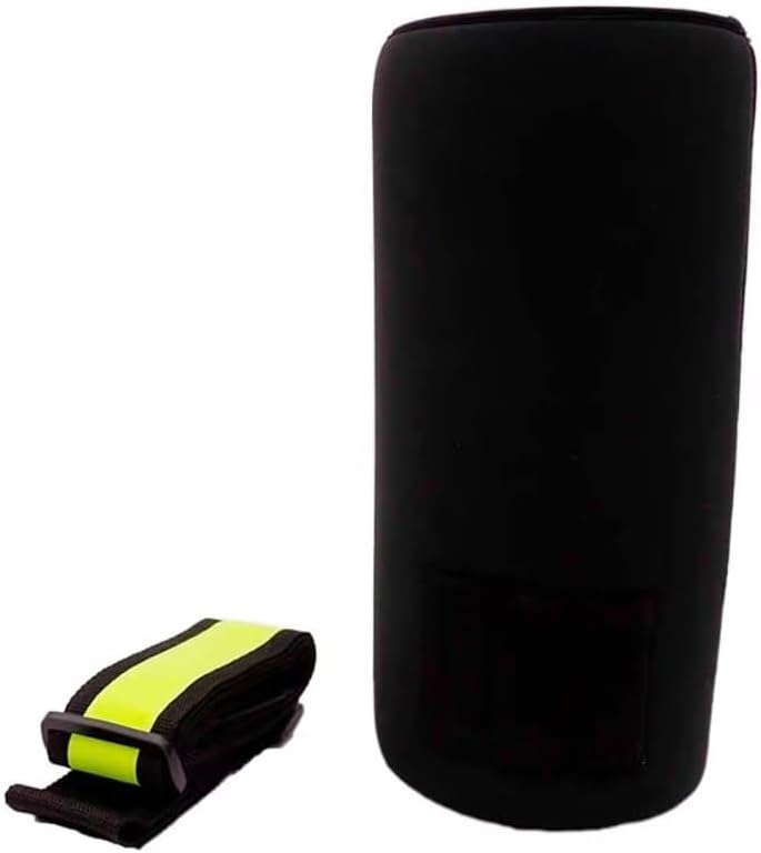 Insulated Neoprene Mini Keg Cooler With Shoulder Strap & CO2 Bulb Pockets – Fits 4L/5L/10L Beer Kegs for BBQ, Camping, Parties(4L)