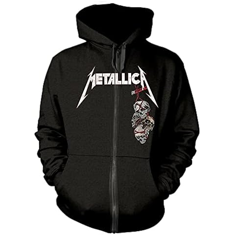 Metallica Death Reaper Zip-Jacke/Kapuzenjacke S Cover