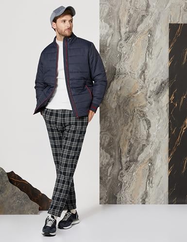 Amazon Brand - Symbol Men's 100% Polyester Regular Bomber Jacket (Available in Plus Sizes)