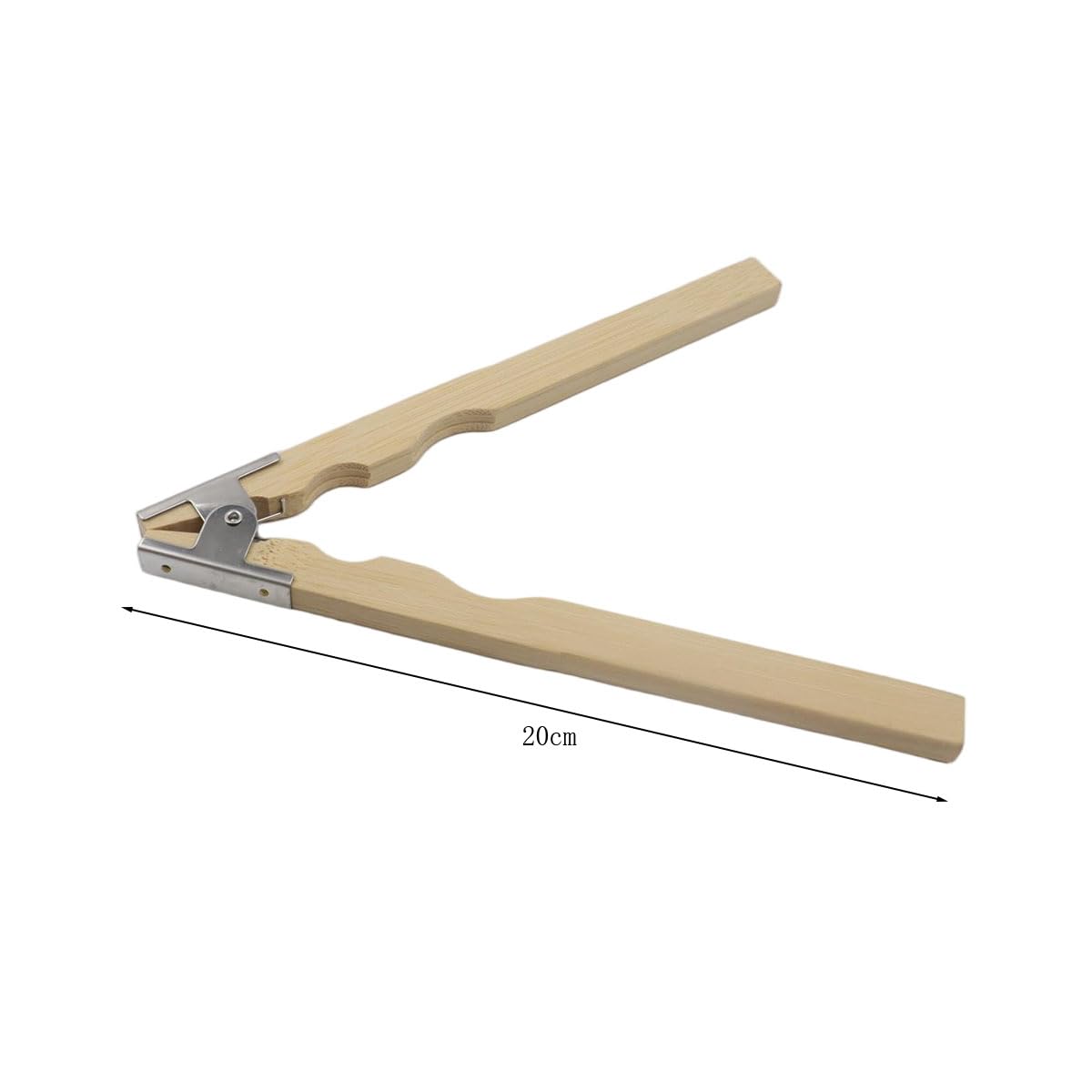 Ludom Dispositivo para pulir y lijar anillos internos, abrazadera de mano de madera para soporte de anillos para la fabricación de joyas, pulido y lijado de anillos