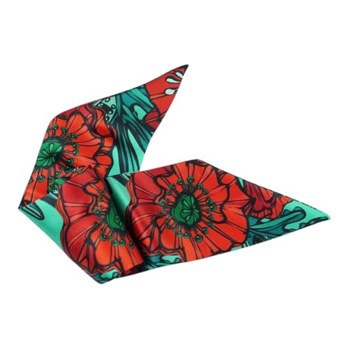 Fine Silk Scarf, Hair Ribbon, Handbag Accessory, Romantic Neckerchief3