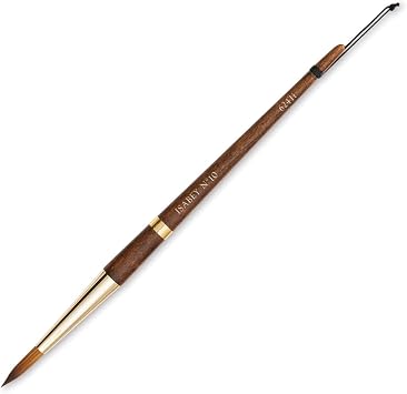 Isabey Vintage Isaqua Brush, Round, 10, Natural