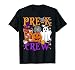 Pre-K Boo Crew Teacher Student Funny Halloween Costume T-Shirt