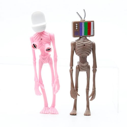 4Pcs/Set 18Cm Siren Head Action Figure Toy Sirenhead For Fans Figure Horror Scp Toys Pvc Model Siren Doll With Light Movable Joints Foundation Siren Head Toy #TOP4