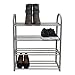 Sin marca EZ4-57 Zapatero estantería de Varillas 4 Alturas Desmontable 58 X 19 X 65 cm