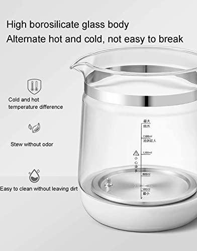 Tetera eléctrica de vidrio borosilicato 1.8L miniatura 3