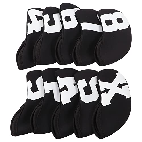 Capas De Ferro De Golfe, Capas De Cabeça De Ferro De Golfe Com Grande Número, Conjunto De Capas De F