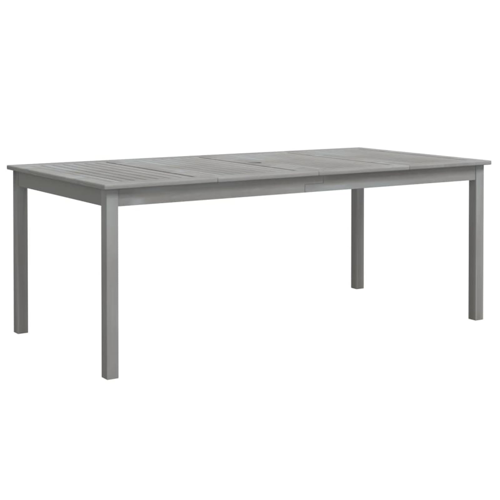 Gecheer Tavolo da Giardino, per Pranzo all'aperto e Arredamento Esterno 200x100x75 cm, Legno massello di Acacia con Finitura ad Olio, Tavolo da Patio e terrazzo