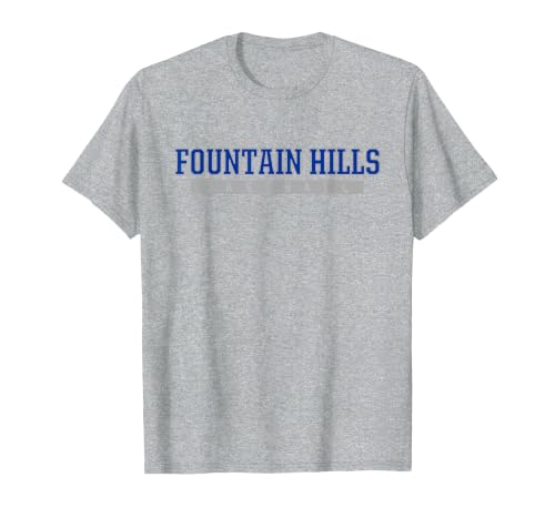 Fountain Hills High School Baseball T-Shirt, Men, Heather Grey, Large