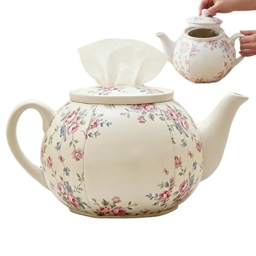 Cubierta para de pañuelos de flores ideal para mesita de noche 2