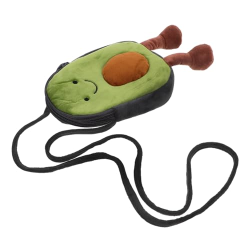 Beaupretty Avocado Purse Coin Bag Student's Phone Bag Multi-purpose Coin Pouch Boys and Girls Crossbody Fashionable Fruit Shaped