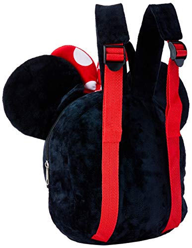 Mochila Infantil Rosto Minnie 3D, Disney, Multicor
