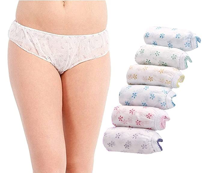 brachy Women Disposable Panties for Travelling/Body Spa/Massage/Maternity/Period(Use and Throw Panty) - Pack of 6 pcs-picture-29